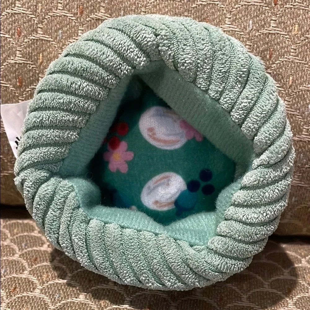 2 part dog toy from barkbox - orange bird and nest included